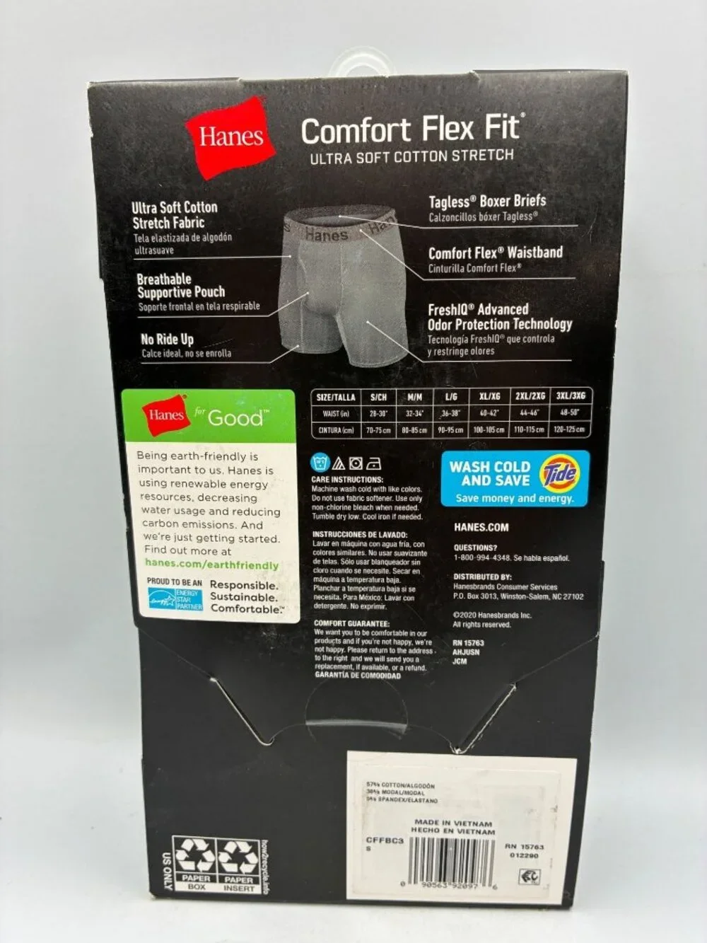 Hanes three pack